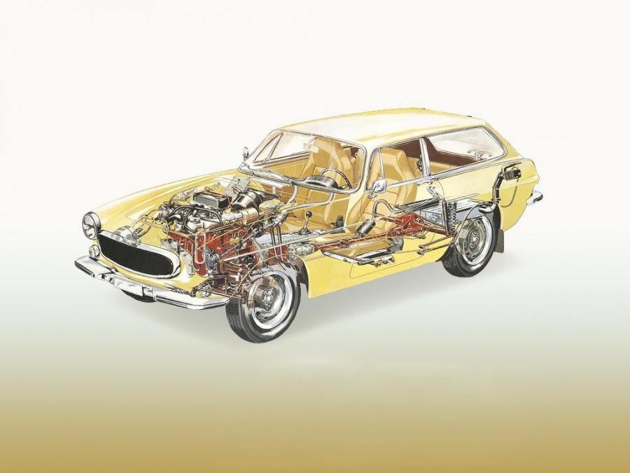 Volvo 1800 ES 1972 года  (фото 8 из 24)
